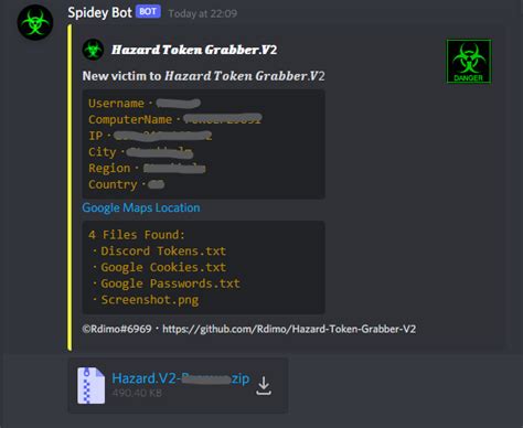 It will NOT be undetected from antiviruses, or have custom features. . Hazard token grabber v2 download